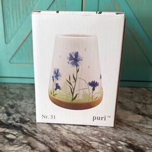 puri Floral Ceramic Candle Holder